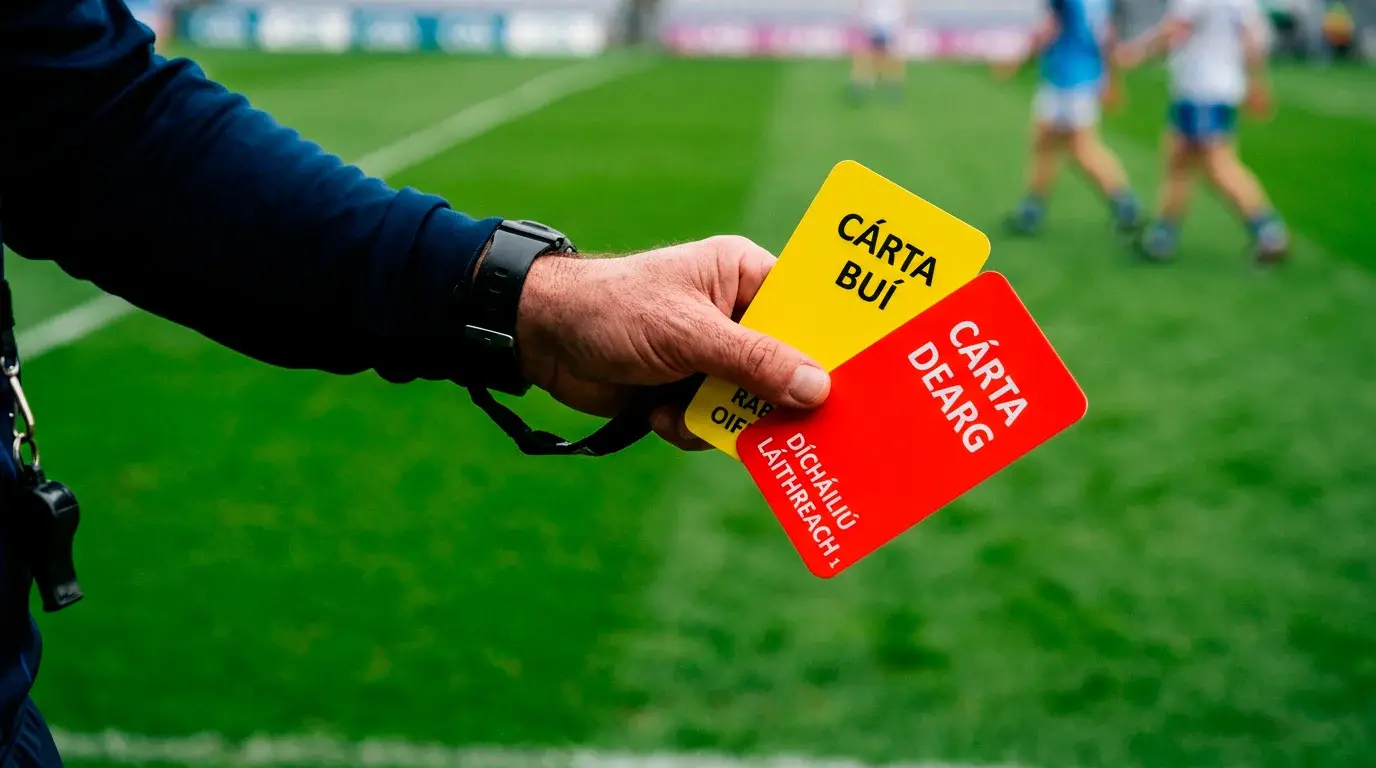 Cártaí buí agus dearga ag Corn an Domhain 2026 - geallta speisialta