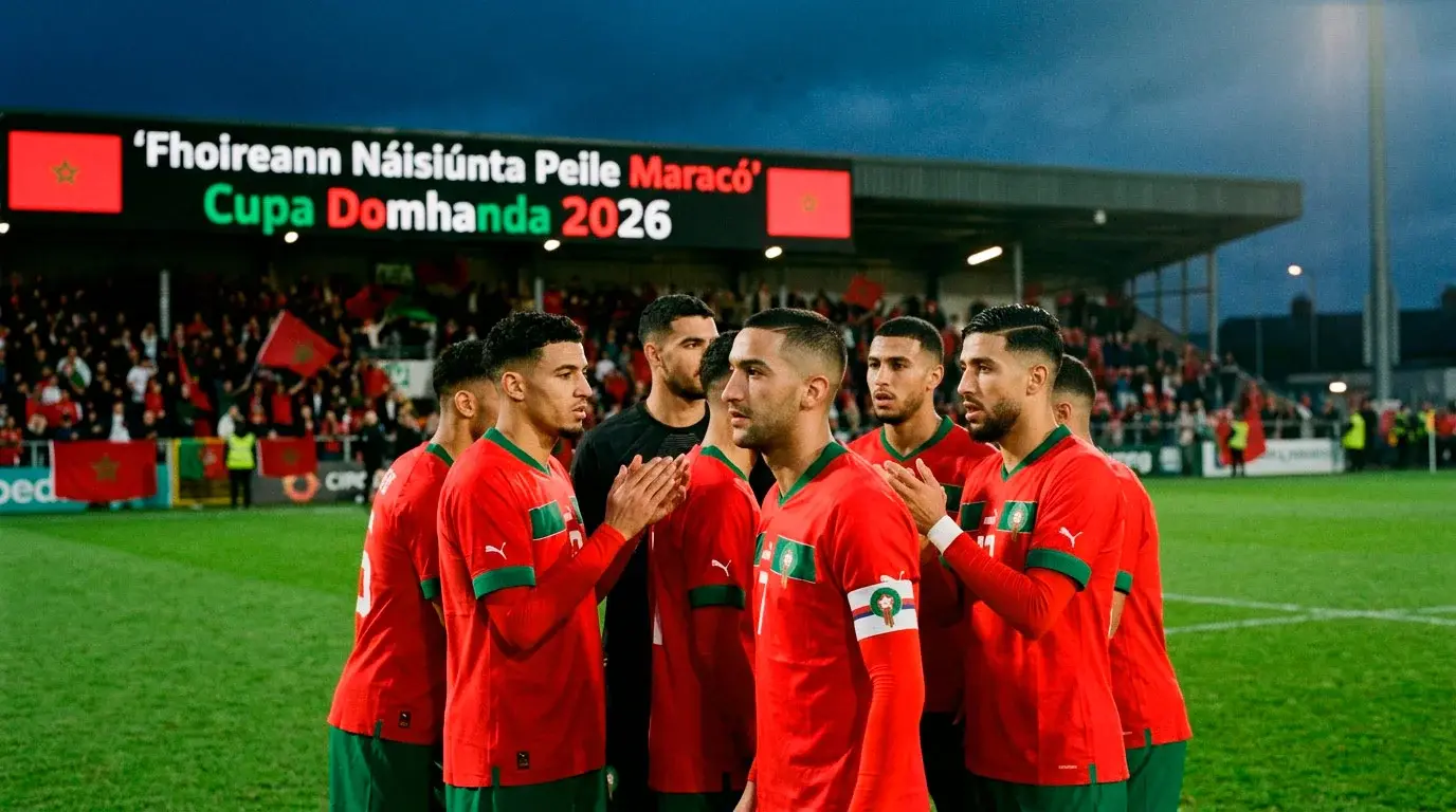 Foireann Mharacó ag Corn an Domhain 2026